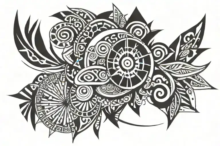 NO PROBLEMS tattoo design idea