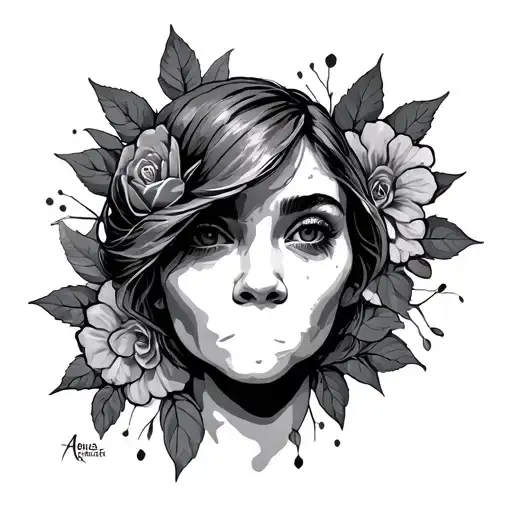 Abuse Survivor tattoo design idea