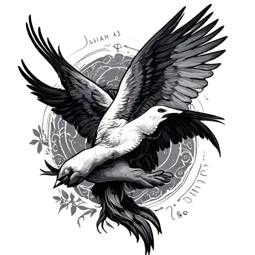 Isaiah 43 tattoo design idea