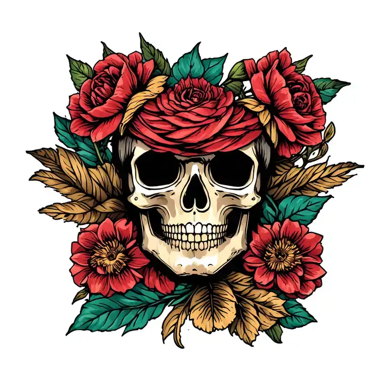 Coverup tattoo design idea