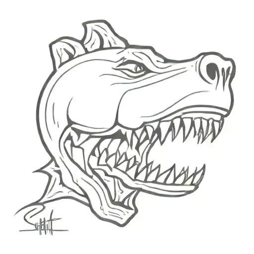 i dont know whats got its teeth in me but i'm about to bite back tattoo design idea