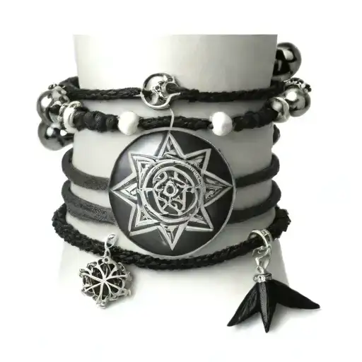 Charm Ankle Bracelet tattoo design idea