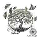 tree of life tattoo tattoo design idea