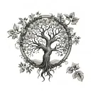 tree of life tattoo tattoo design idea