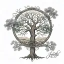 tree of life tattoo tattoo design idea