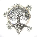 tree of life tattoo tattoo design idea