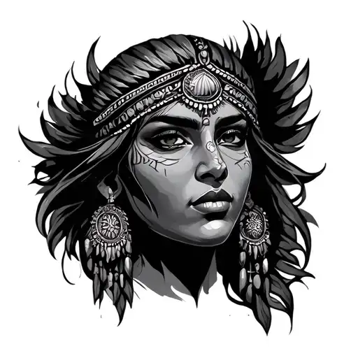 Chichimeca tattoo design idea