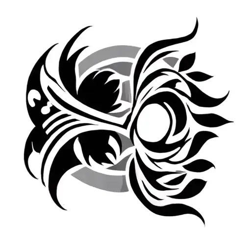 Puerto Rico Taino tribal tattoo tattoo design idea