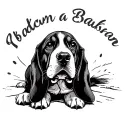 Basset Hound tattoo design idea