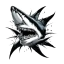 Jaws by sleep token tattoo design idea