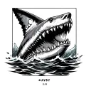 Jaws by sleep token tattoo design idea