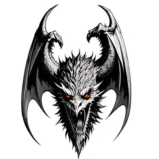 Lord of the rings balrog tattoo design idea