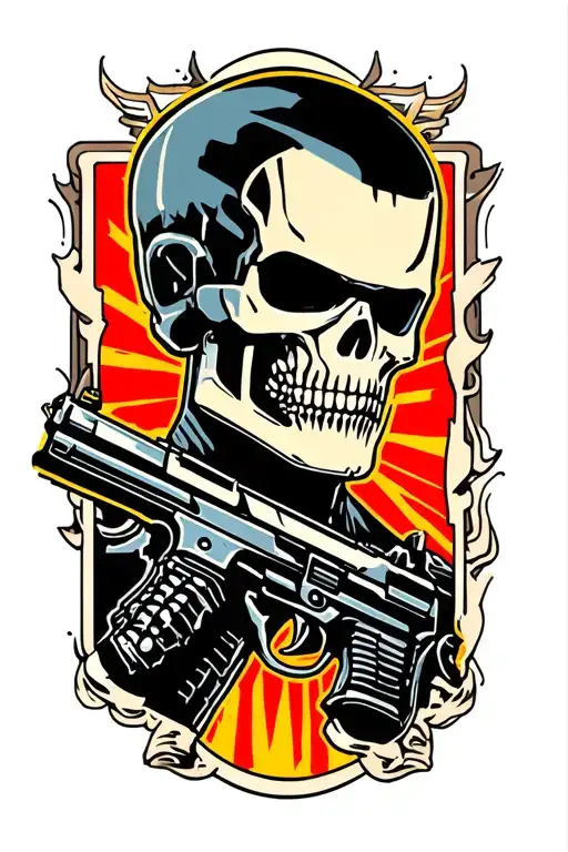 terminator arm tattoo tattoo design idea
