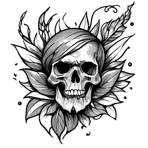 Rod tattoo design idea