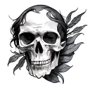 Rod tattoo design idea