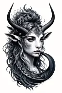 Gemini, Virgo, Taurus tattoo design idea