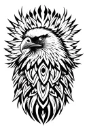 Filipino Warrior Eagle tattoo design idea