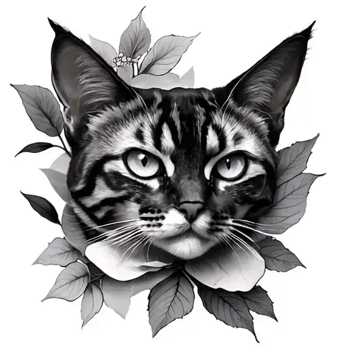 Cataleya tattoo design idea