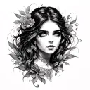 Tyche tattoo design idea