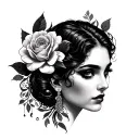 Tyche tattoo design idea