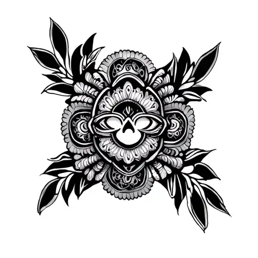 Huichol tattoo design idea