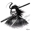 Miyamoto Musashi tattoo design idea