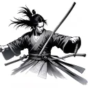 Miyamoto Musashi tattoo design idea