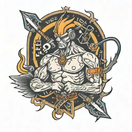 Electrician tattoo design idea