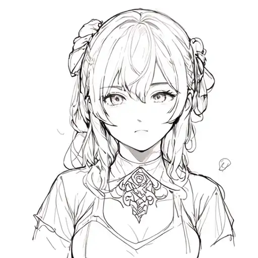 anime character tattoo design idea