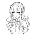 anime character tattoo design idea