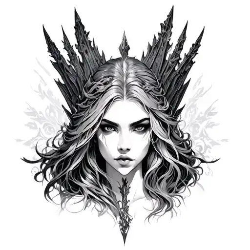 Throne Of Glass tattoo design idea