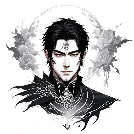 solo leveling sung jin woo tattoo design idea