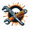 pipe wrench & cresson wrench tattoo design idea