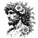 Dionysus tattoo design idea
