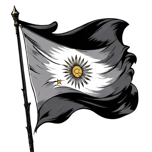 Filipino Flag tattoo design idea