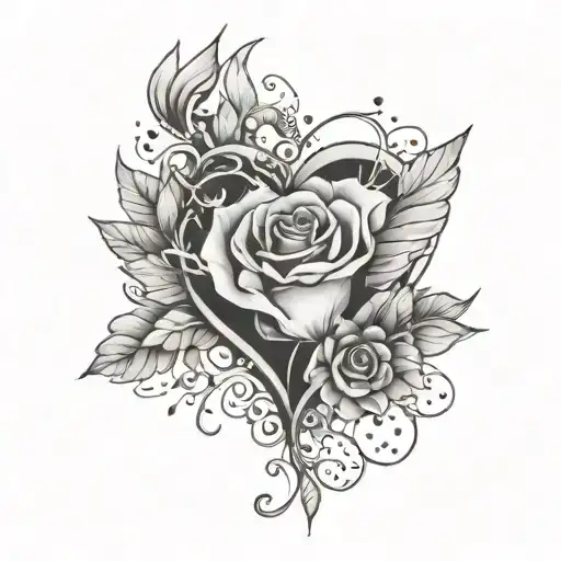 healing heartbreak tattoo design idea