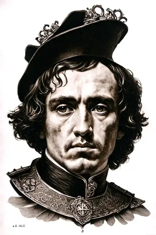 nicolo machiavelli tattoo design idea