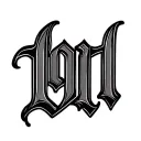 1991 old English font tattoo design idea