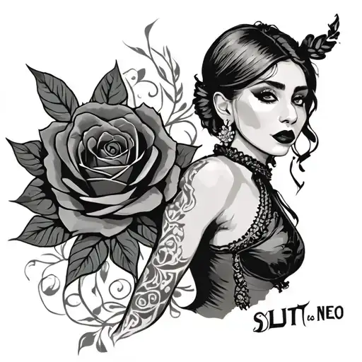 √SLUT tattoo design idea