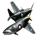 Southampton Carpentry bass fish spitfire fighter plane tattoo design idea