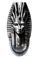 Anubis Egyptian Tattoo tattoo design idea