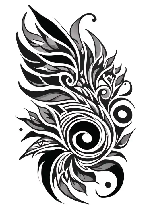 Maori style tattoo tattoo design idea