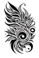 Maori style tattoo tattoo design idea
