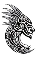 Maori style tattoo tattoo design idea