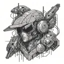 Cyberpunk 2077 tattoo design idea