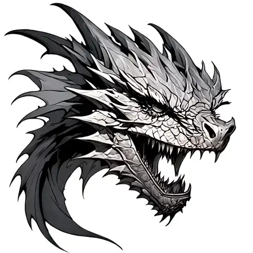 Smaug tattoo design idea