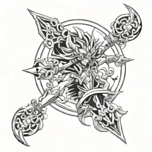 Yugioh Exodus tattoo design idea