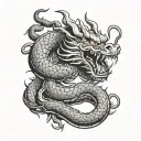 Shenron tattoo design idea