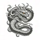 Shenron tattoo design idea