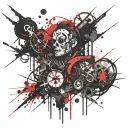 Risk Taker tattoo design idea